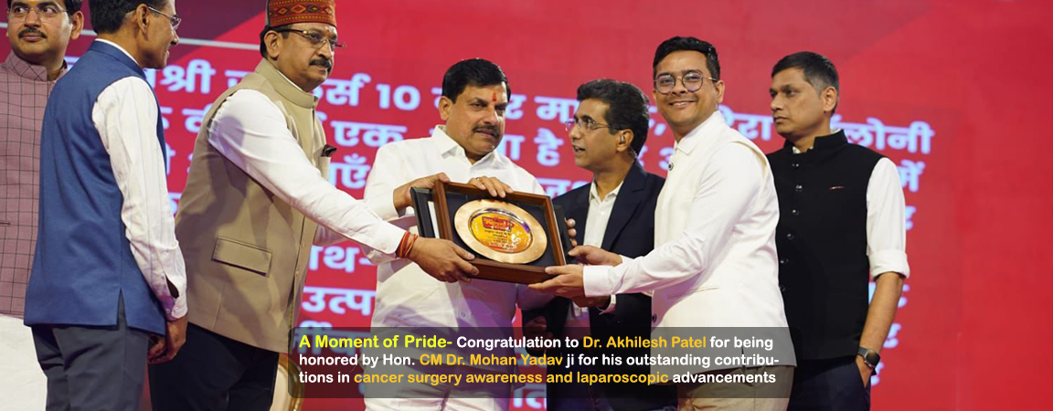A Moment of Pride: Congratulation to Dr Akhilesh Patel